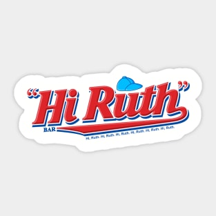 Hi Ruth Sticker